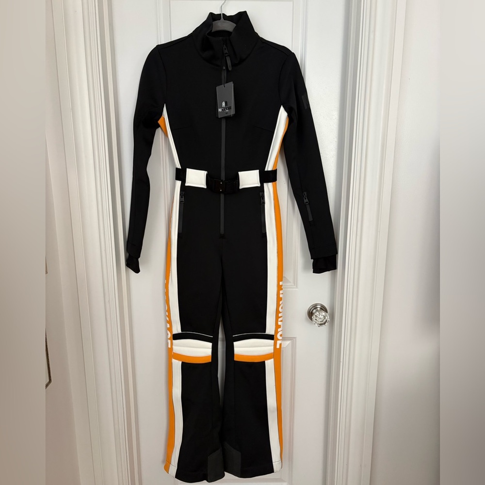 MACKAGE Brie Agile-360 Belted Bonded Fitted Premium Ski Suit - Picture 11 of 16